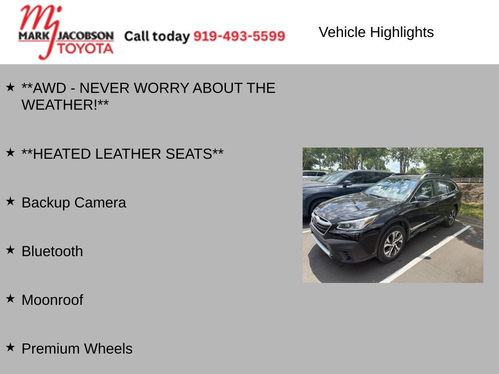 2021 Subaru Outback Limited