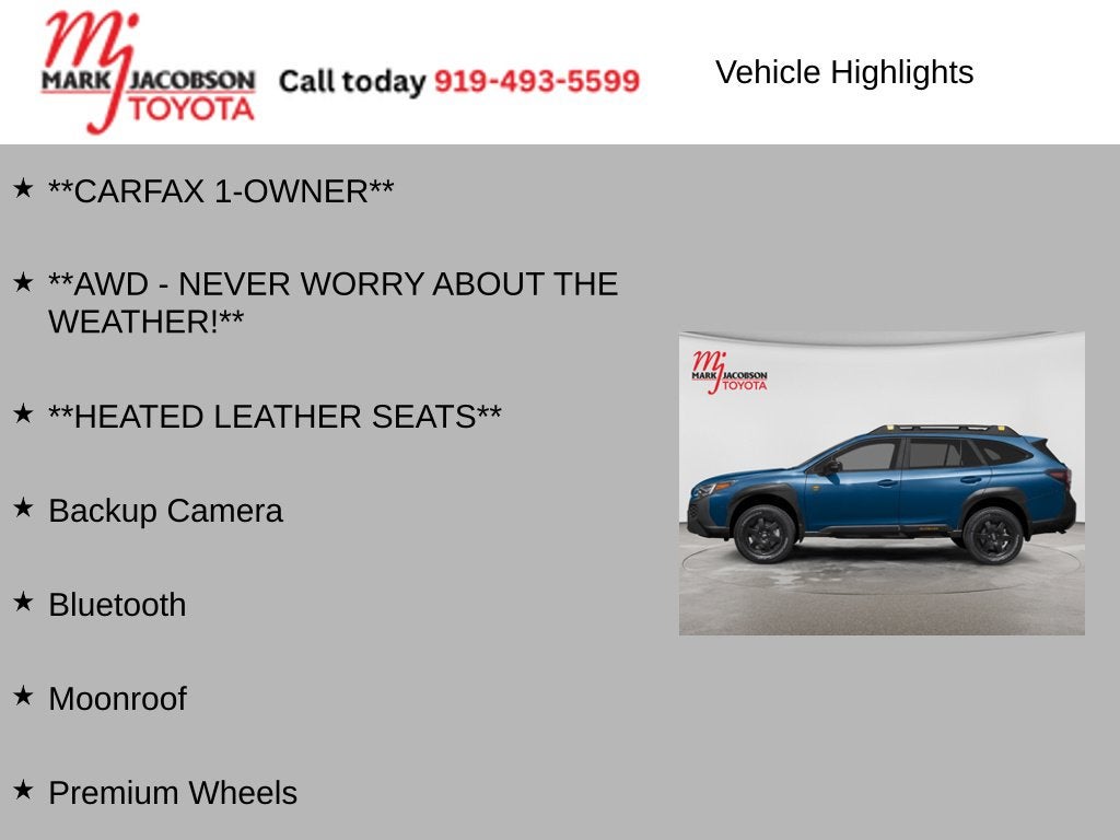 2025 Subaru Outback Wilderness