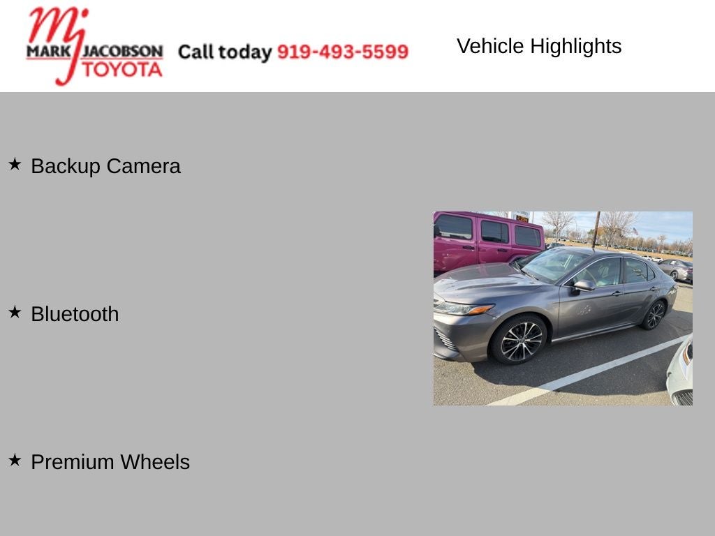 2019 Toyota Camry LE