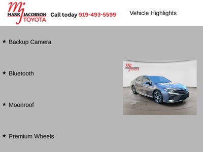2019 Toyota Camry SE
