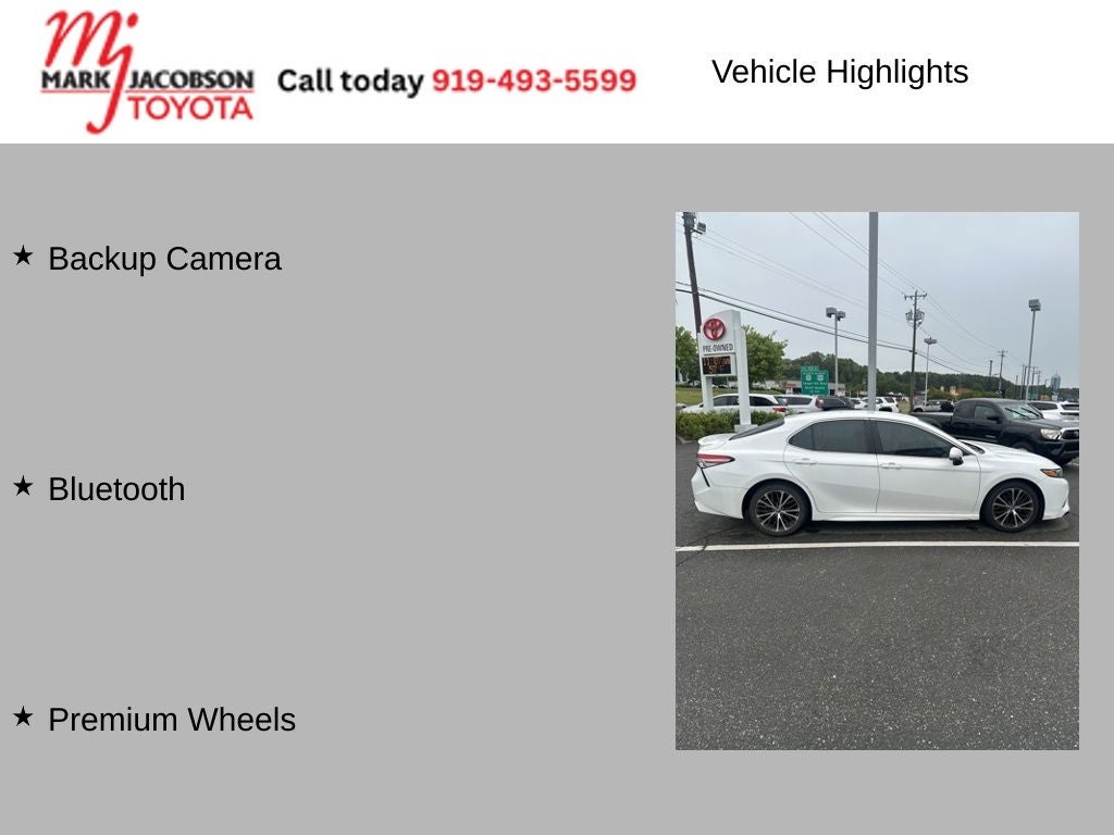 2018 Toyota Camry SE
