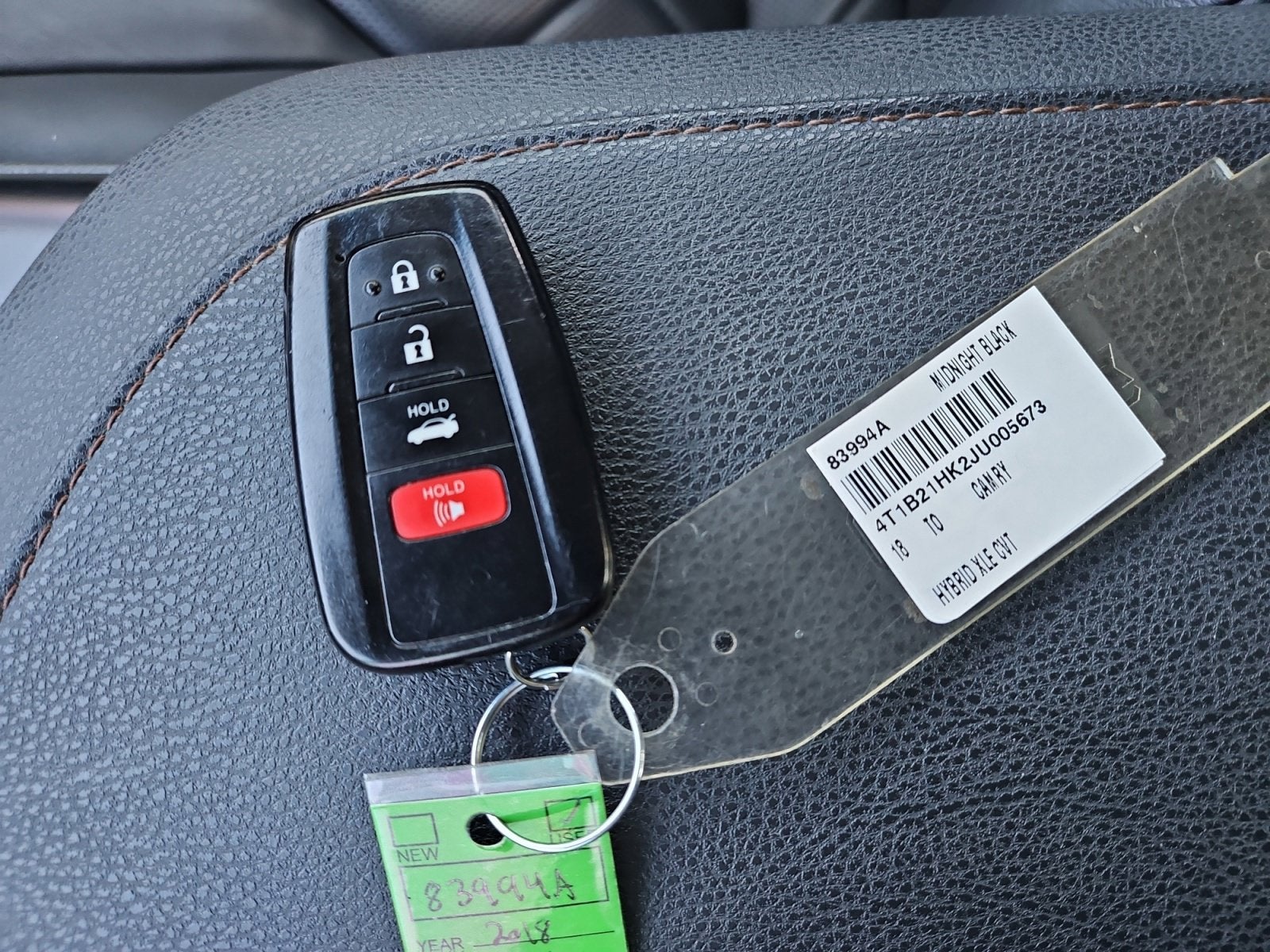 2018 Toyota Camry Hybrid XLE
