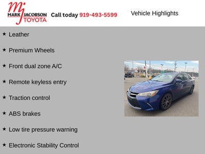 2015 Toyota Camry XSE