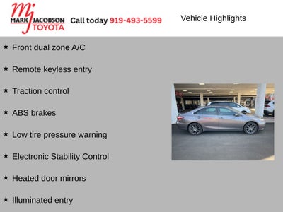 2017 Toyota Camry XSE