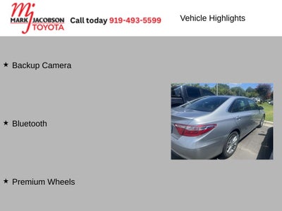 2015 Toyota Camry SE