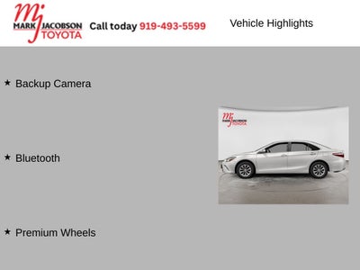2017 Toyota Camry SE