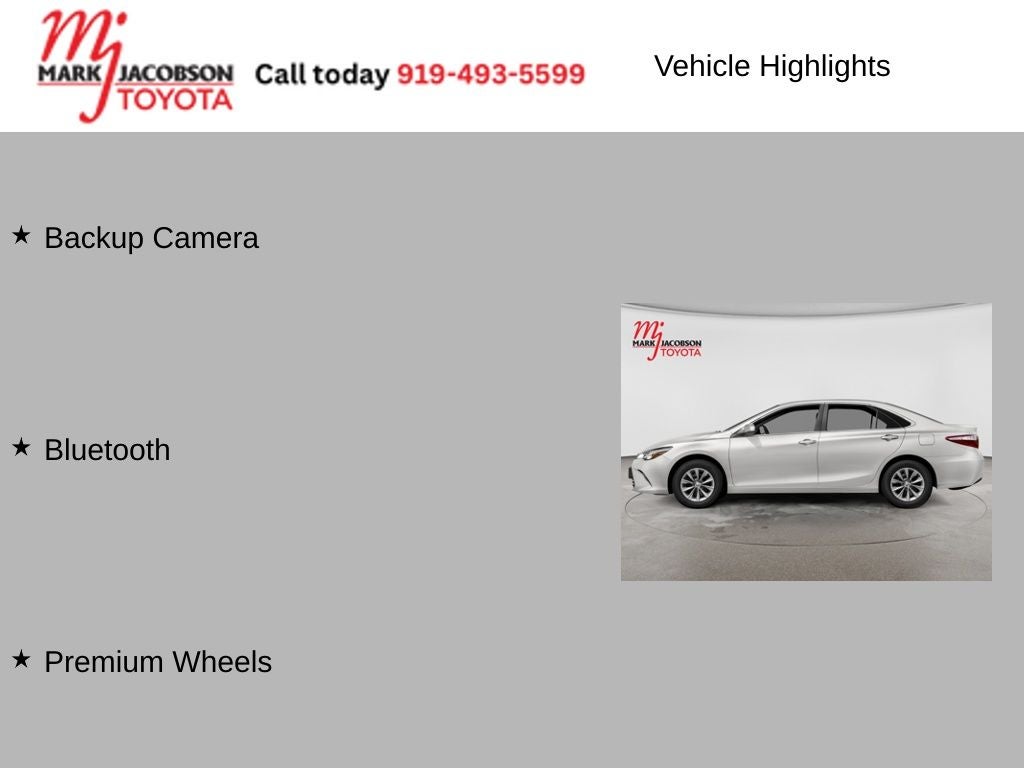 2017 Toyota Camry SE