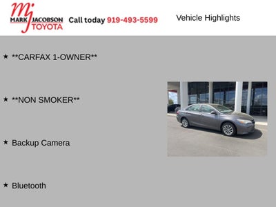 2015 Toyota Camry LE