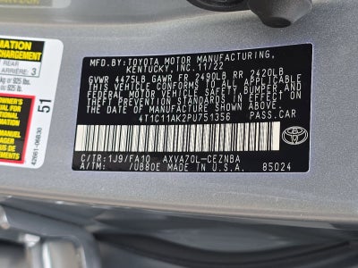 2023 Toyota Camry LE