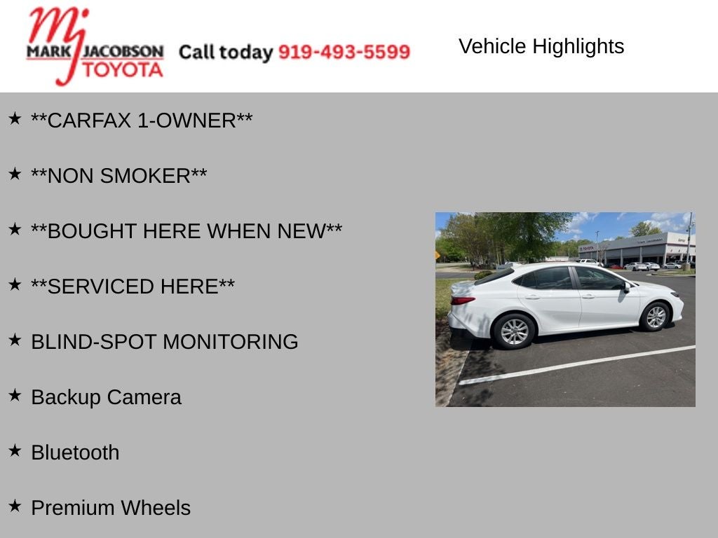 2026 Toyota Camry LE