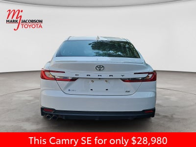 2025 Toyota Camry SE