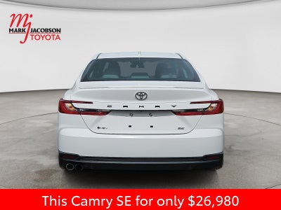 2025 Toyota Camry SE