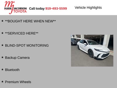 2025 Toyota Camry SE