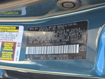 2026 Toyota Camry LE