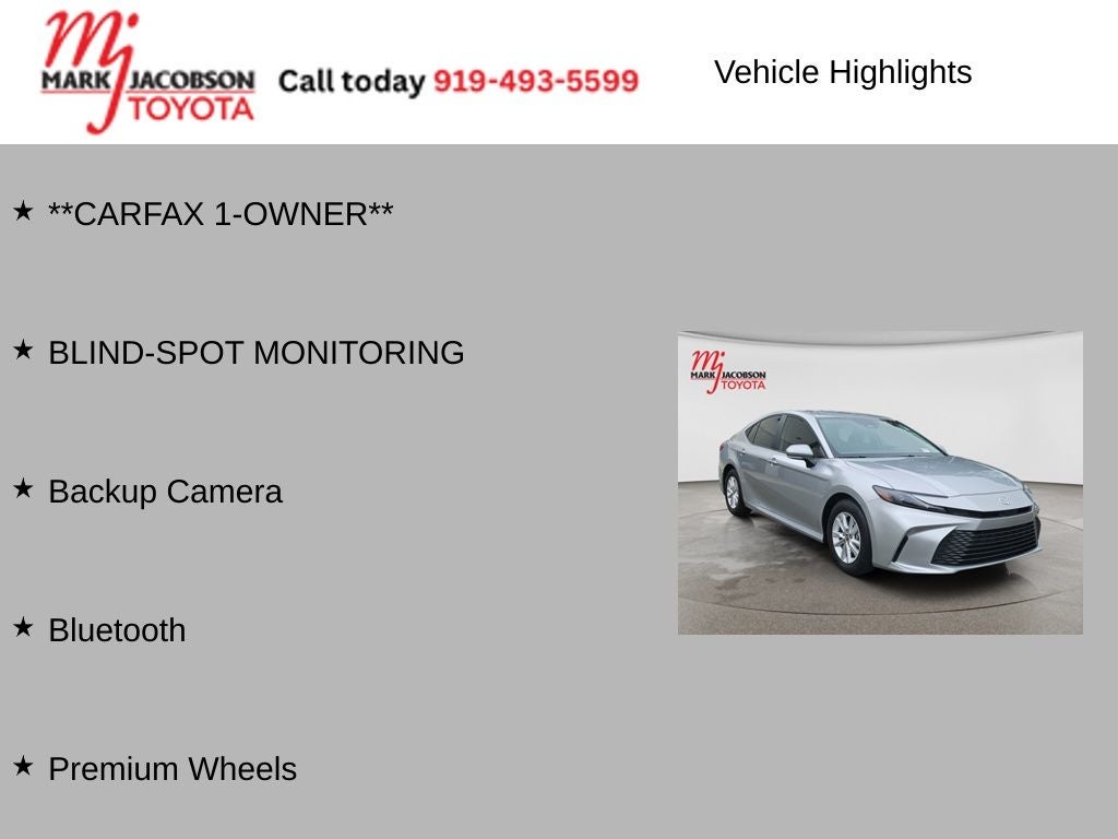 2026 Toyota Camry LE