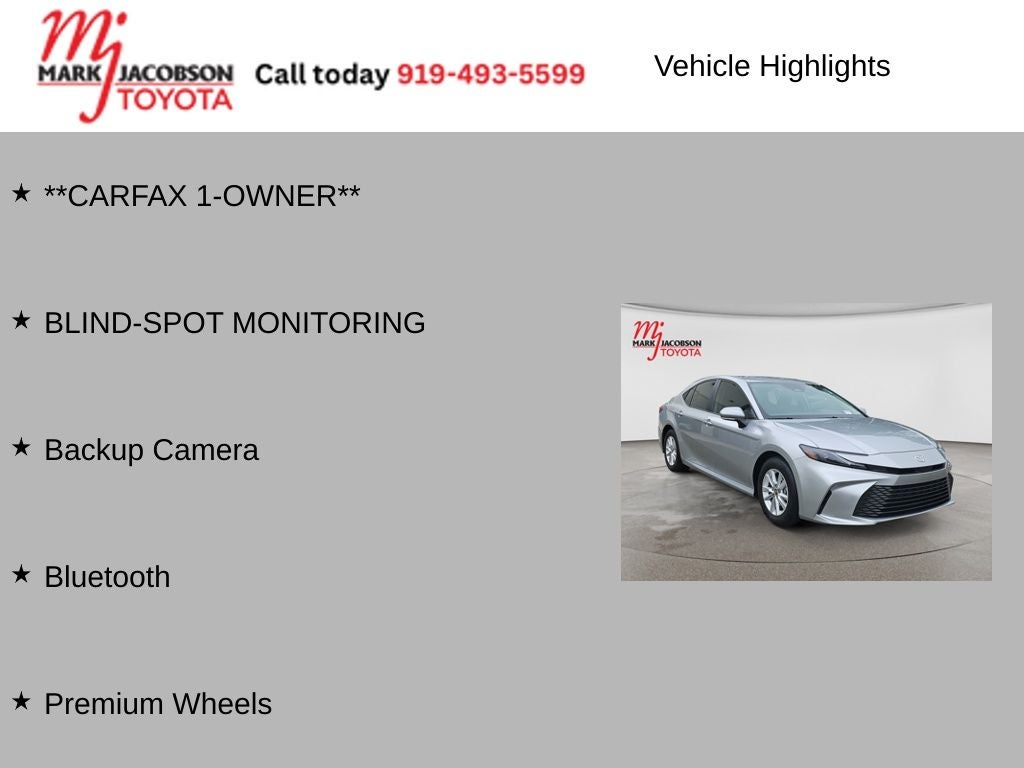 2026 Toyota Camry LE