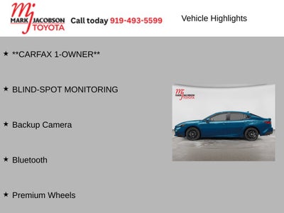 2025 Toyota Camry SE