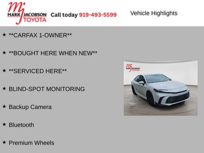2026 Toyota Camry SE