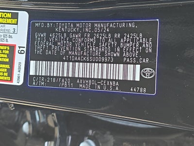 2025 Toyota Camry LE