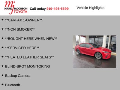 2025 Toyota Camry XSE