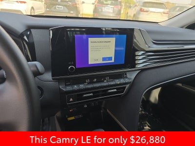 2025 Toyota Camry LE
