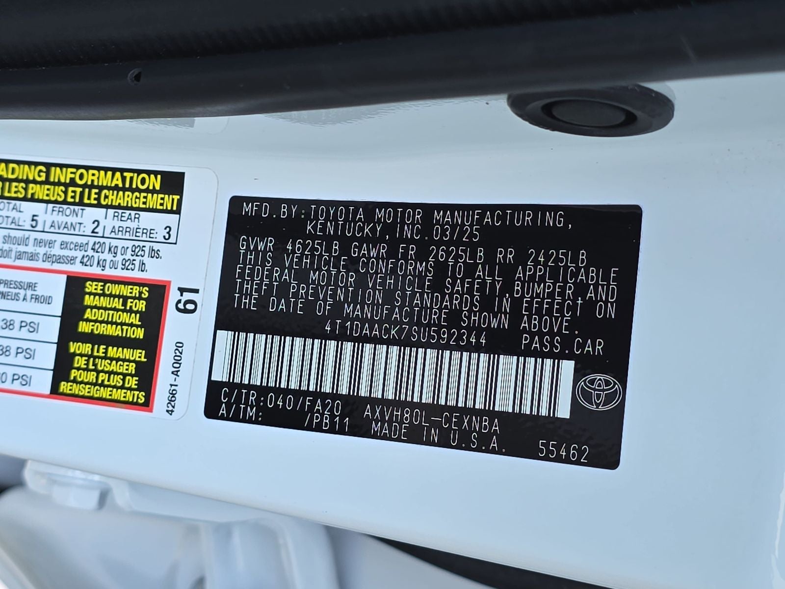 2025 Toyota Camry LE