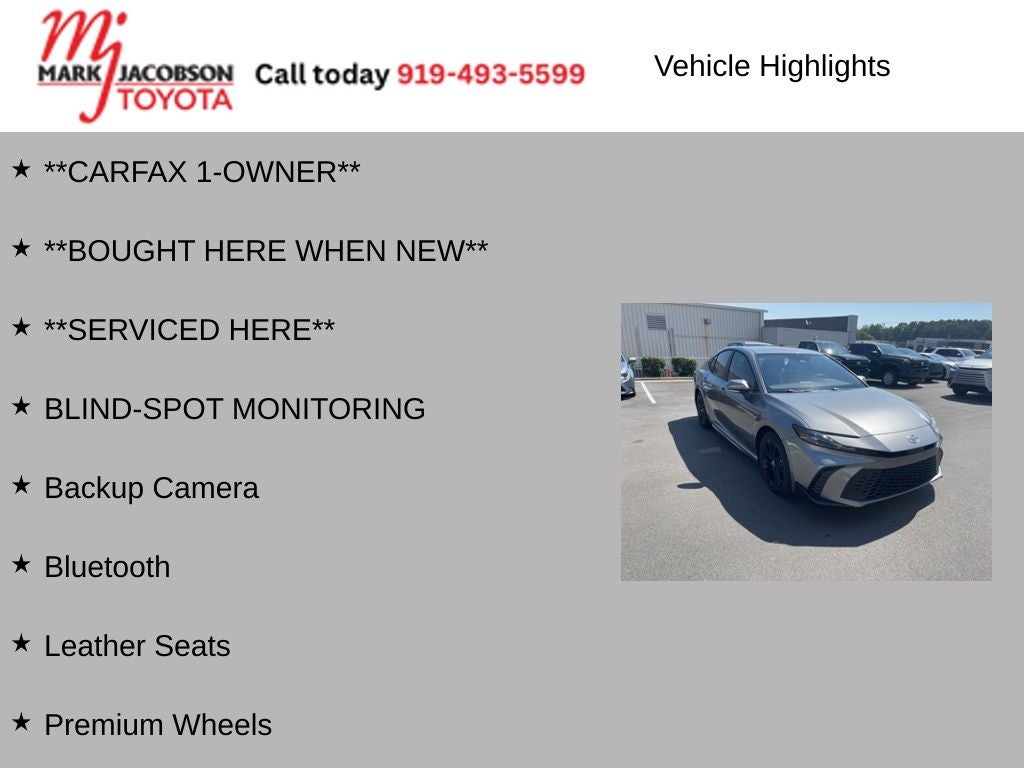 2026 Toyota Camry SE