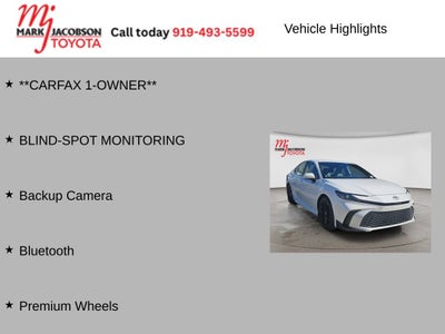 2025 Toyota Camry SE