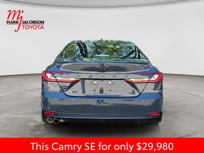 2025 Toyota Camry SE