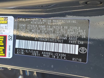 2025 Toyota Camry SE