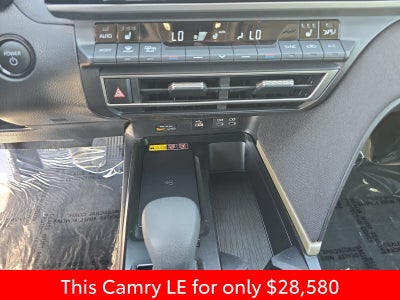 2025 Toyota Camry LE