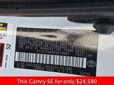 2023 Toyota Camry SE