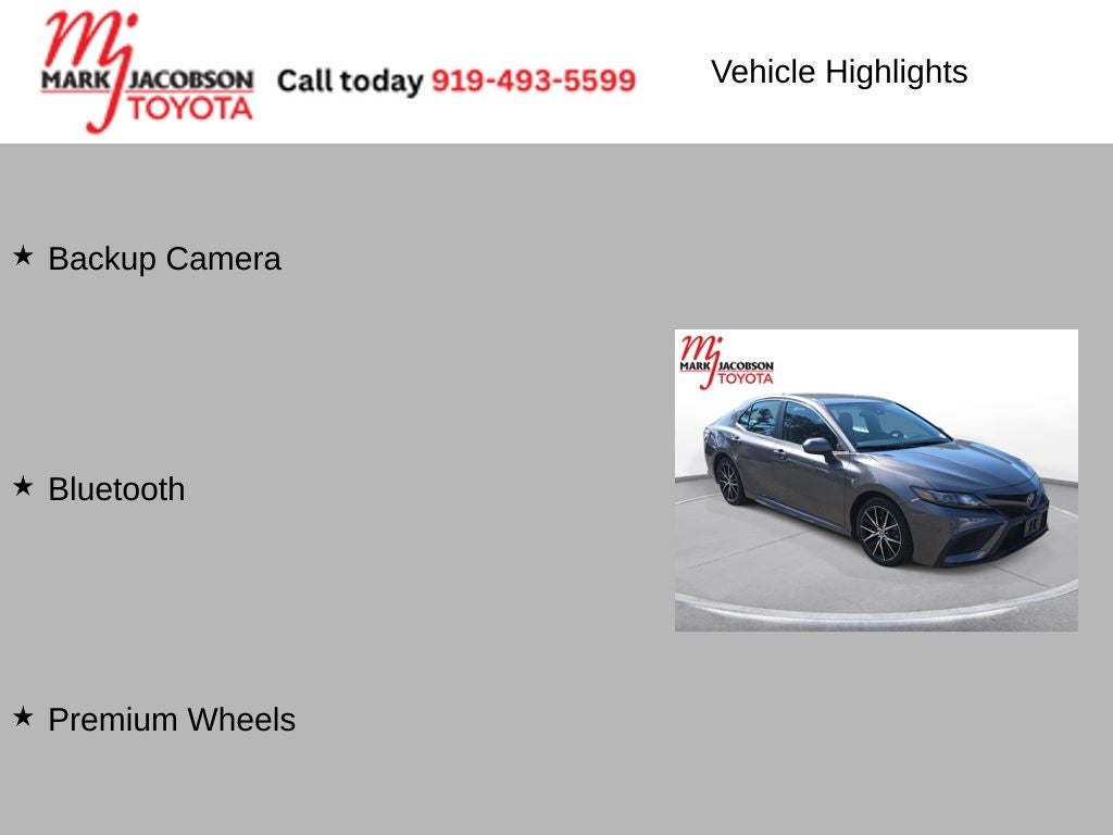 2021 Toyota Camry SE