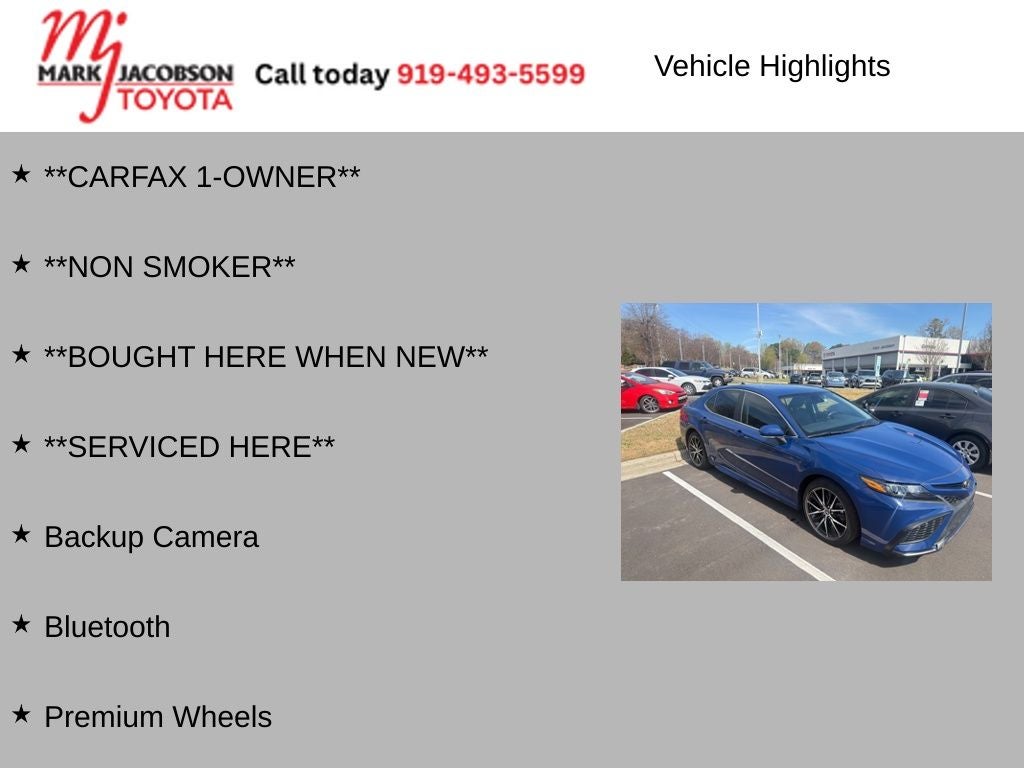 2023 Toyota Camry SE