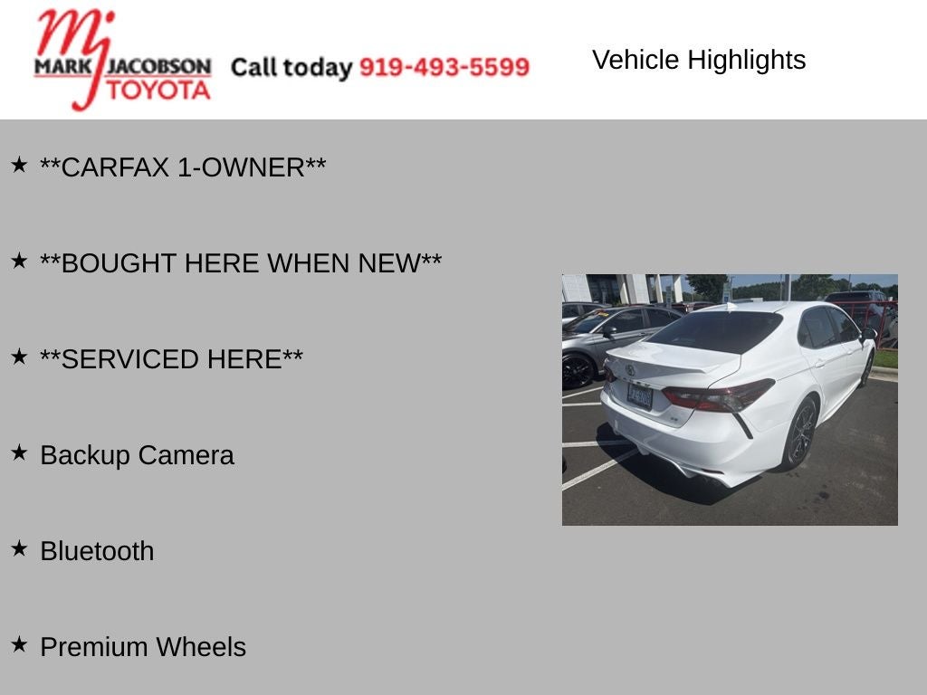 2023 Toyota Camry SE