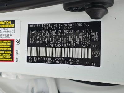 2024 Toyota Camry SE