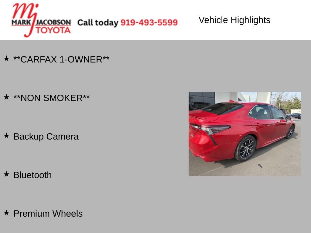 2022 Toyota Camry Hybrid SE