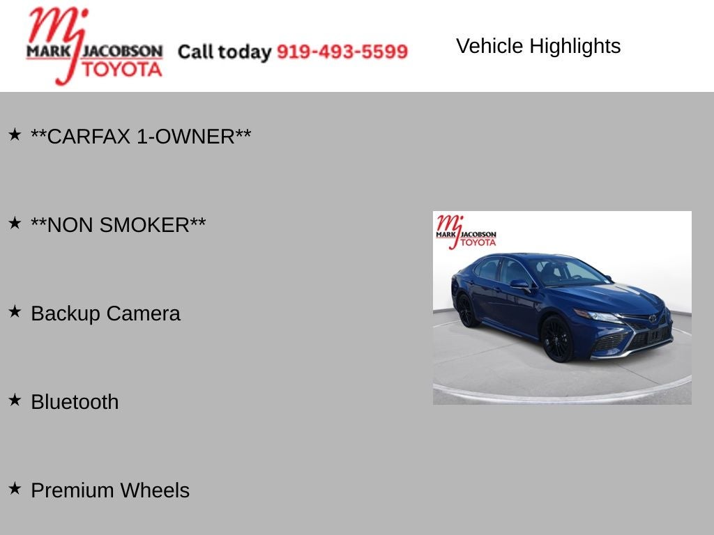 2024 Toyota Camry XSE