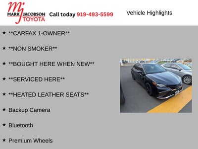 2024 Toyota Camry XSE