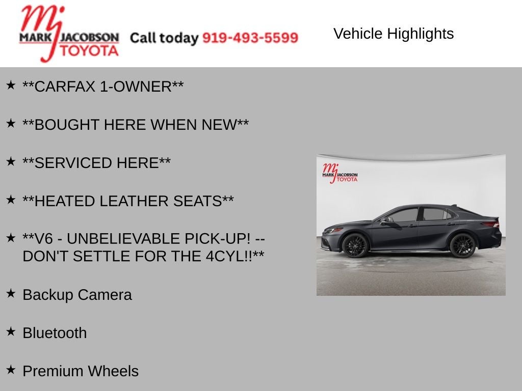 2024 Toyota Camry XSE V6