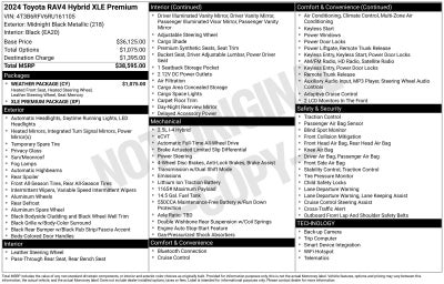 2024 Toyota RAV4 Hybrid XLE Premium