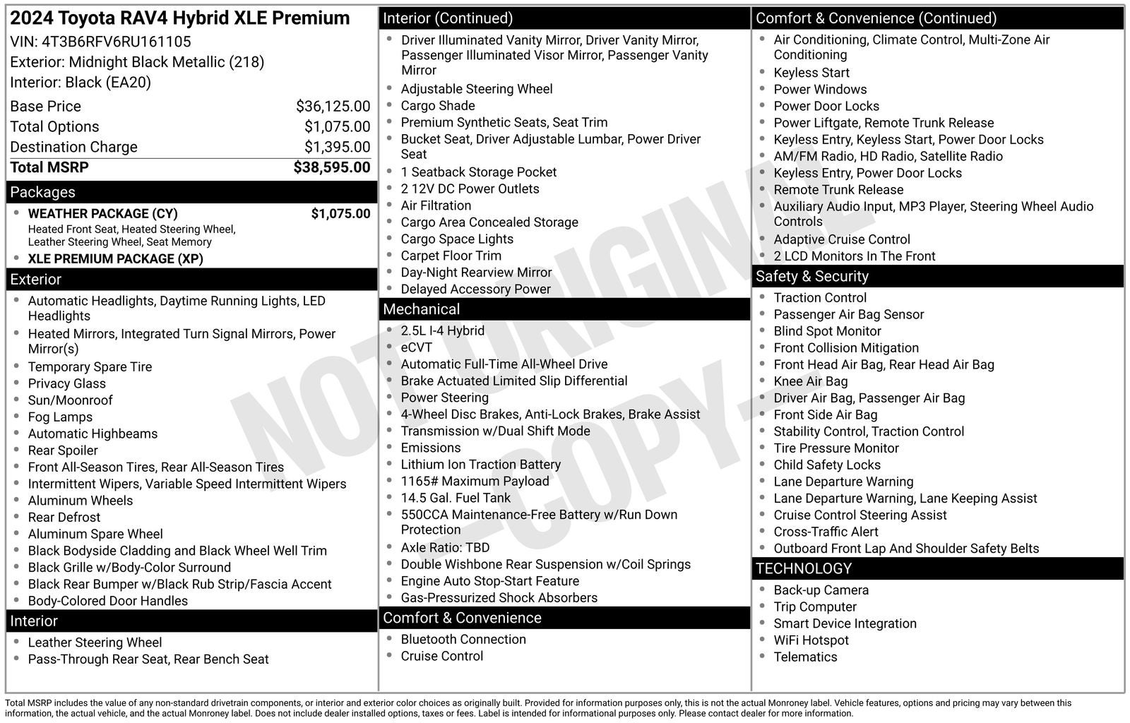 2024 Toyota RAV4 Hybrid XLE Premium