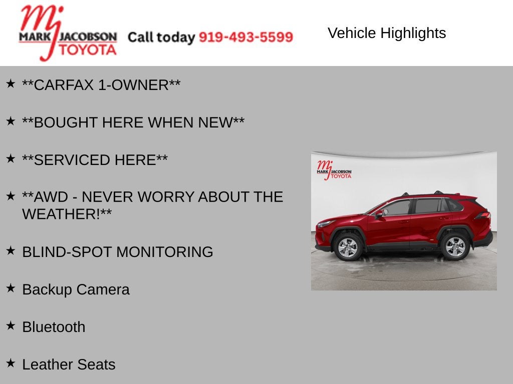 2023 Toyota RAV4 Hybrid XLE Premium