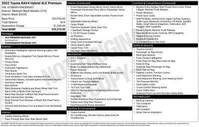 2022 Toyota RAV4 Hybrid XLE Premium