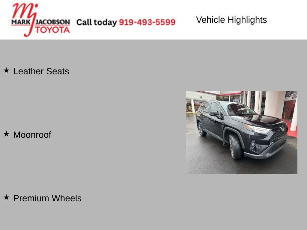 2022 Toyota RAV4 Hybrid XLE Premium