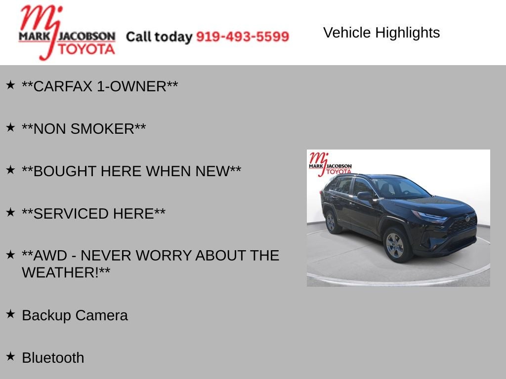 2024 Toyota RAV4 Hybrid LE