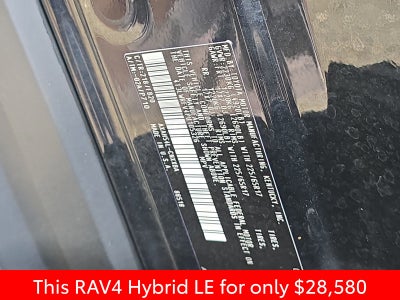 2023 Toyota RAV4 Hybrid LE