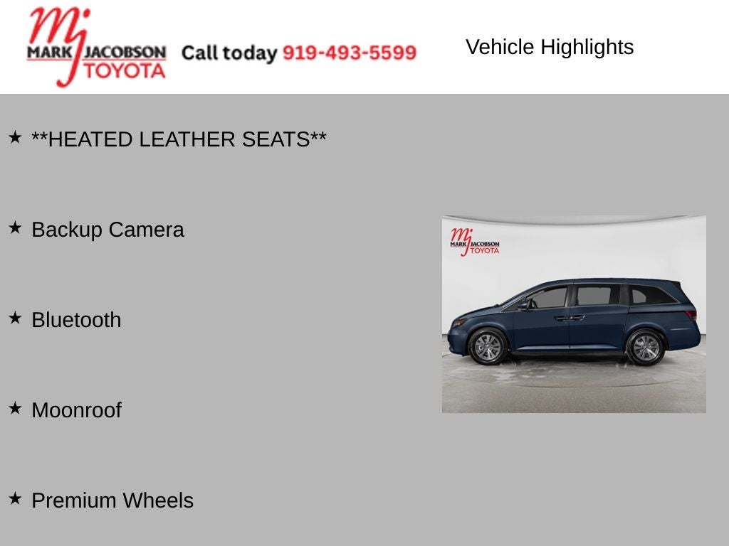 2016 Honda Odyssey EX-L