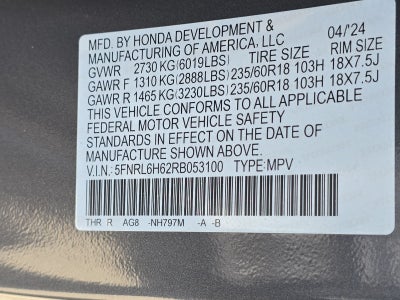 2024 Honda Odyssey EX-L