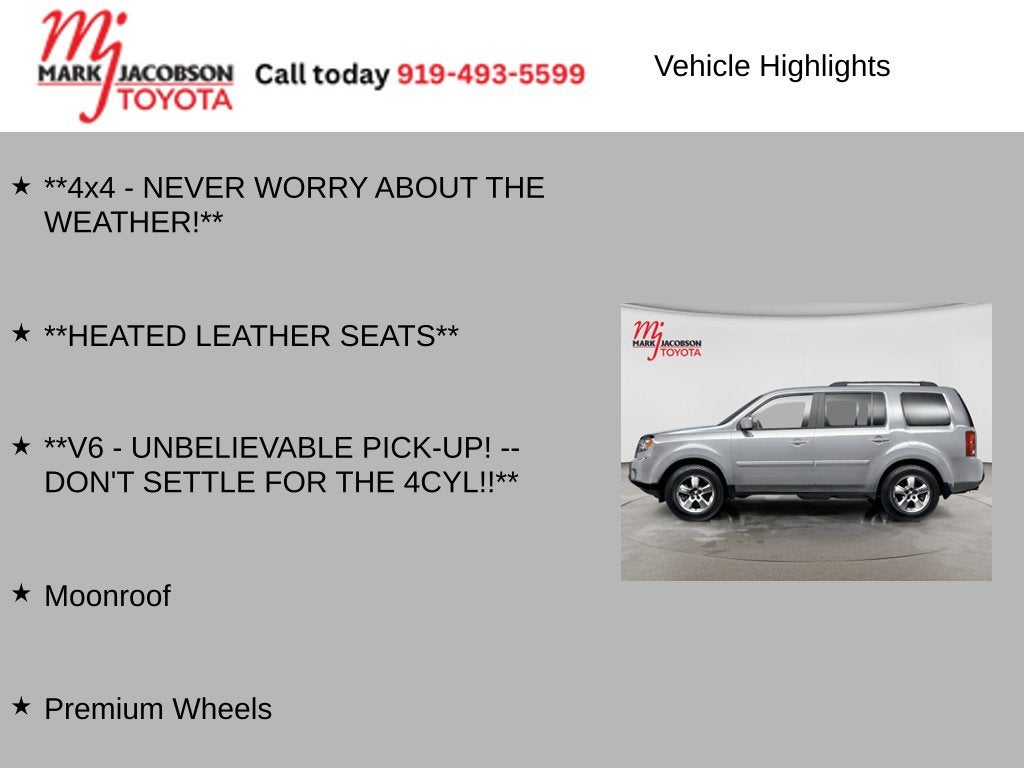 2010 Honda Pilot EX-L